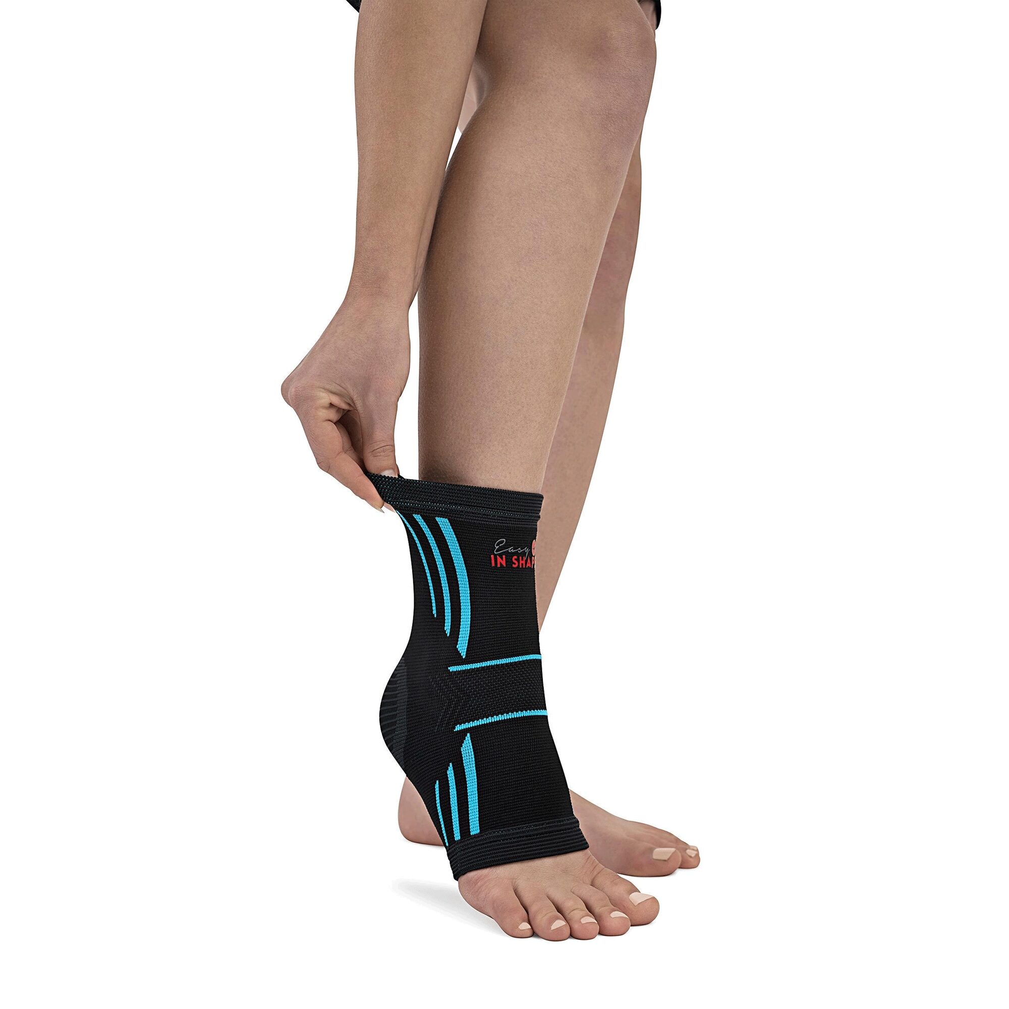 Knöchel Bandage, elastisch, schwarz, Universalgrösse Shopito - Knöchel Bandage, elastisch, schwarz, Universalgrösse